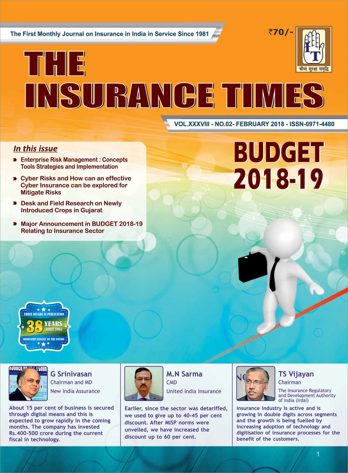 The Insurance Times February 2018