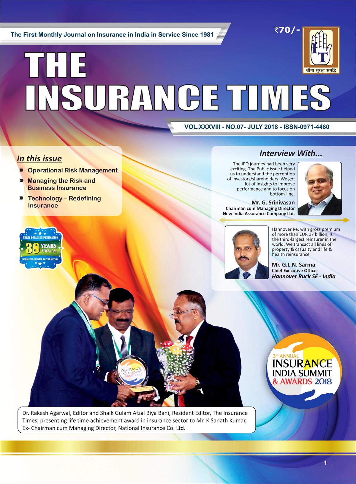 The Insurance Times July 2018