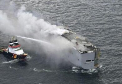 Ship carrying 3,000 cars & manned by Indian crew catches fire in N Sea
